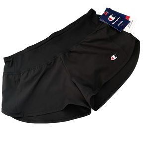 Champion Wicking Anti-Odor Black Lined Sport Shorts Women’s Size Small